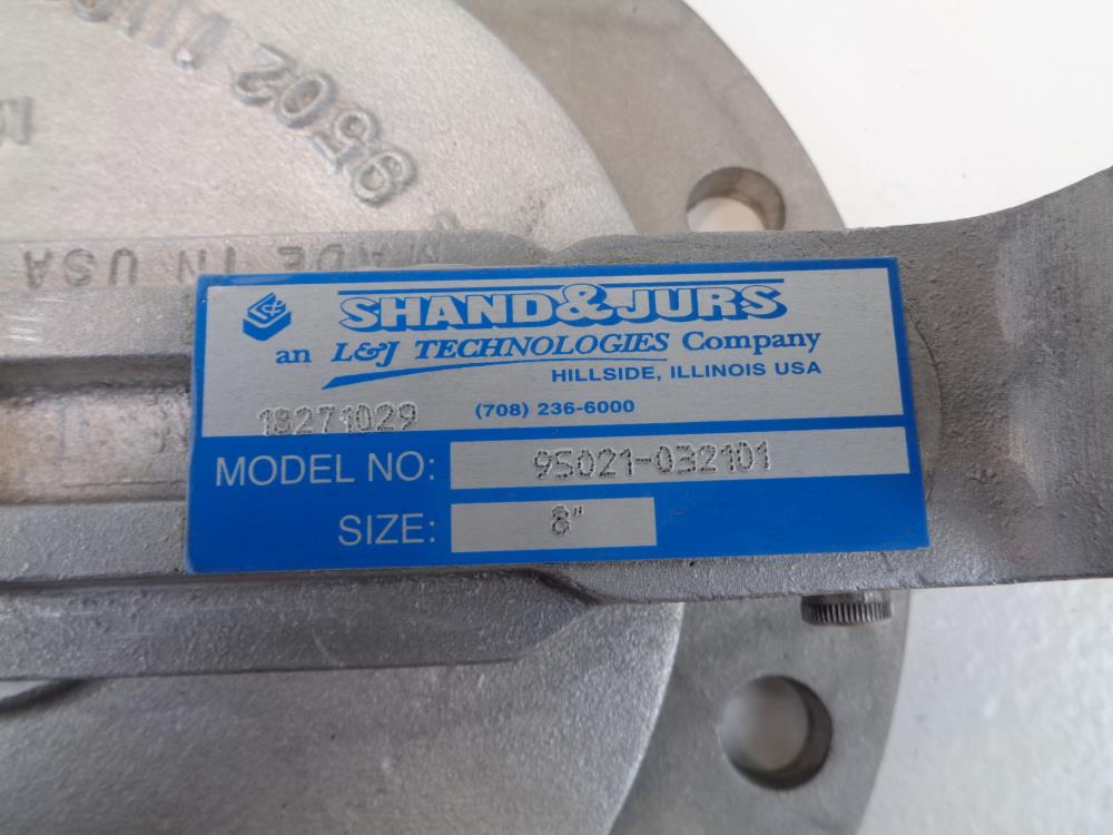 Shand and Jurs 8" Aluminum Gauge Hatch 95021-032101